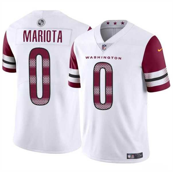 Men & Women & Youth Washington Commanders #0 Marcus Mariota White Vapor Limited Football Stitched Jersey,We sell and wholesale Men & Women & Youth Washington Commanders #0 Marcus Mariota White Vapor Limited Football Stitched Jersey on line form chian!